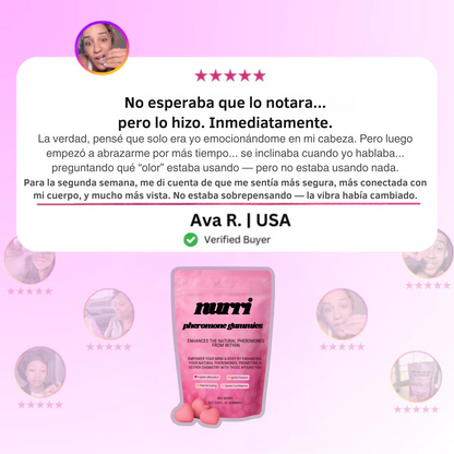 gomitas de feromonas