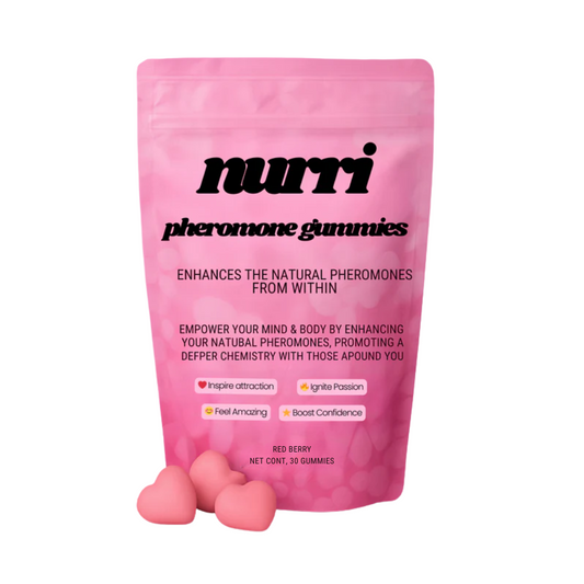 Nurri Pheromone Gummies BUY 1 GET 1 FREE - Enhances Your Natural Pheromones From Within - 30 Count Mixed Berry Flavor